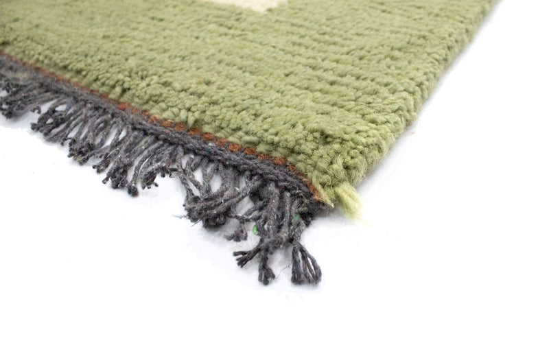 Nepal Teppich 140 x 70 cm - beige