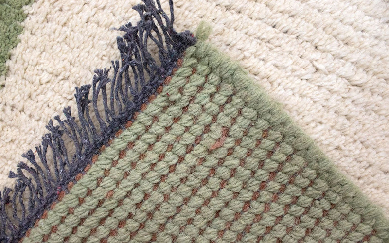 Nepal Teppich 140 x 70 cm - beige