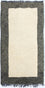 Nepal Teppich 140 x 70 cm - beige