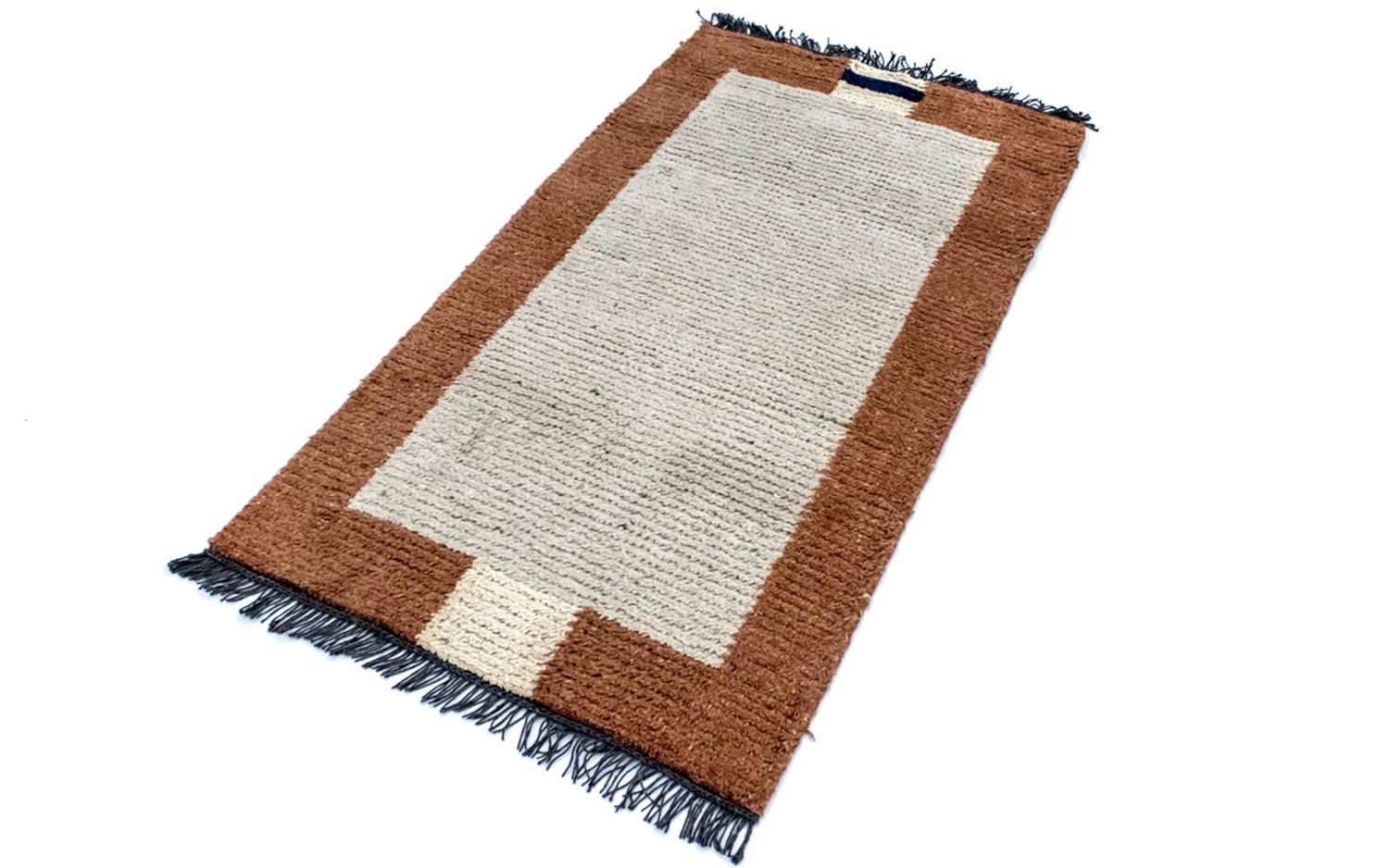 Nepal Teppich 140 x 70 cm - beige