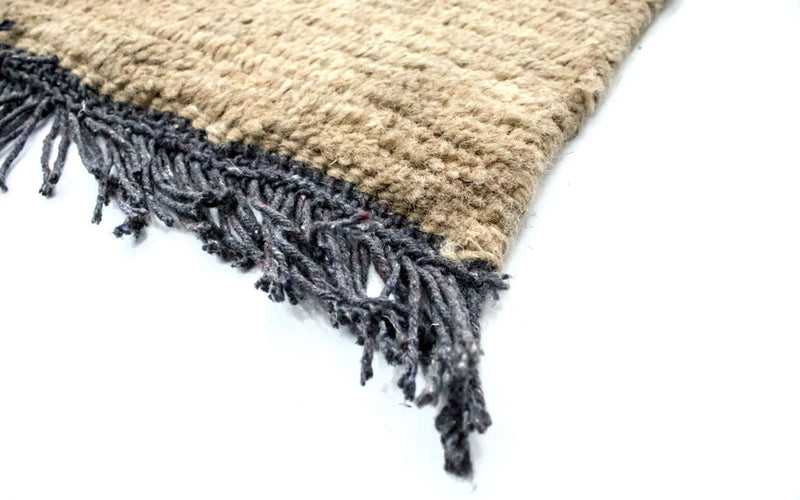 Nepal Teppich 140 x 70 cm - beige