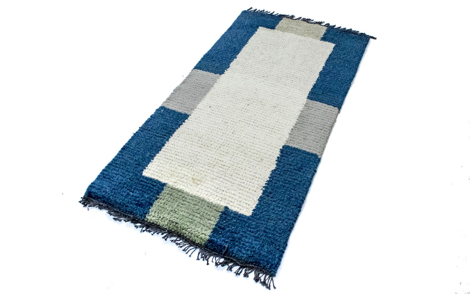 Nepal Teppich 140 x 70 cm - beige