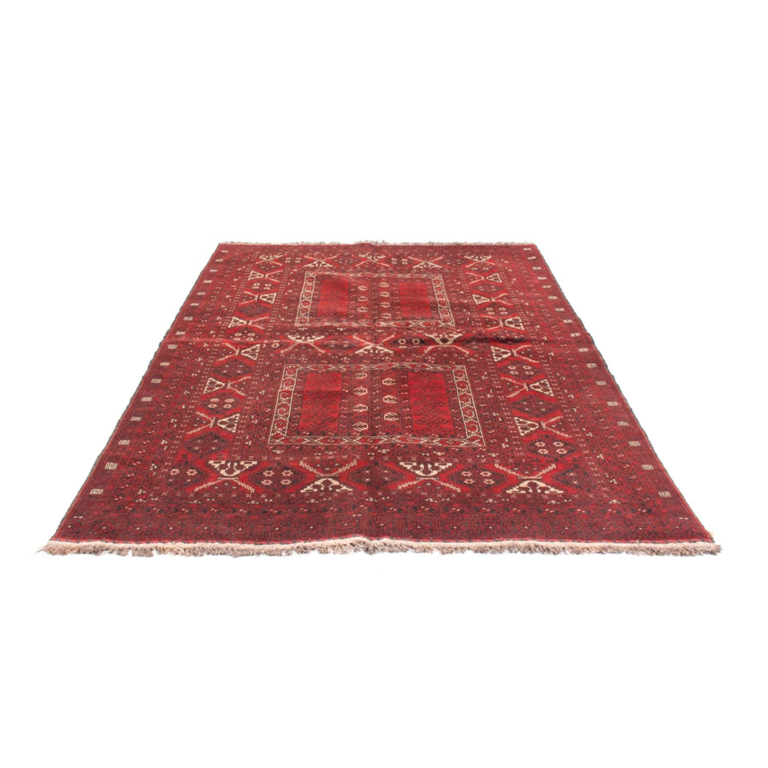 Turkaman Teppich - 236 x 159 cm - rot