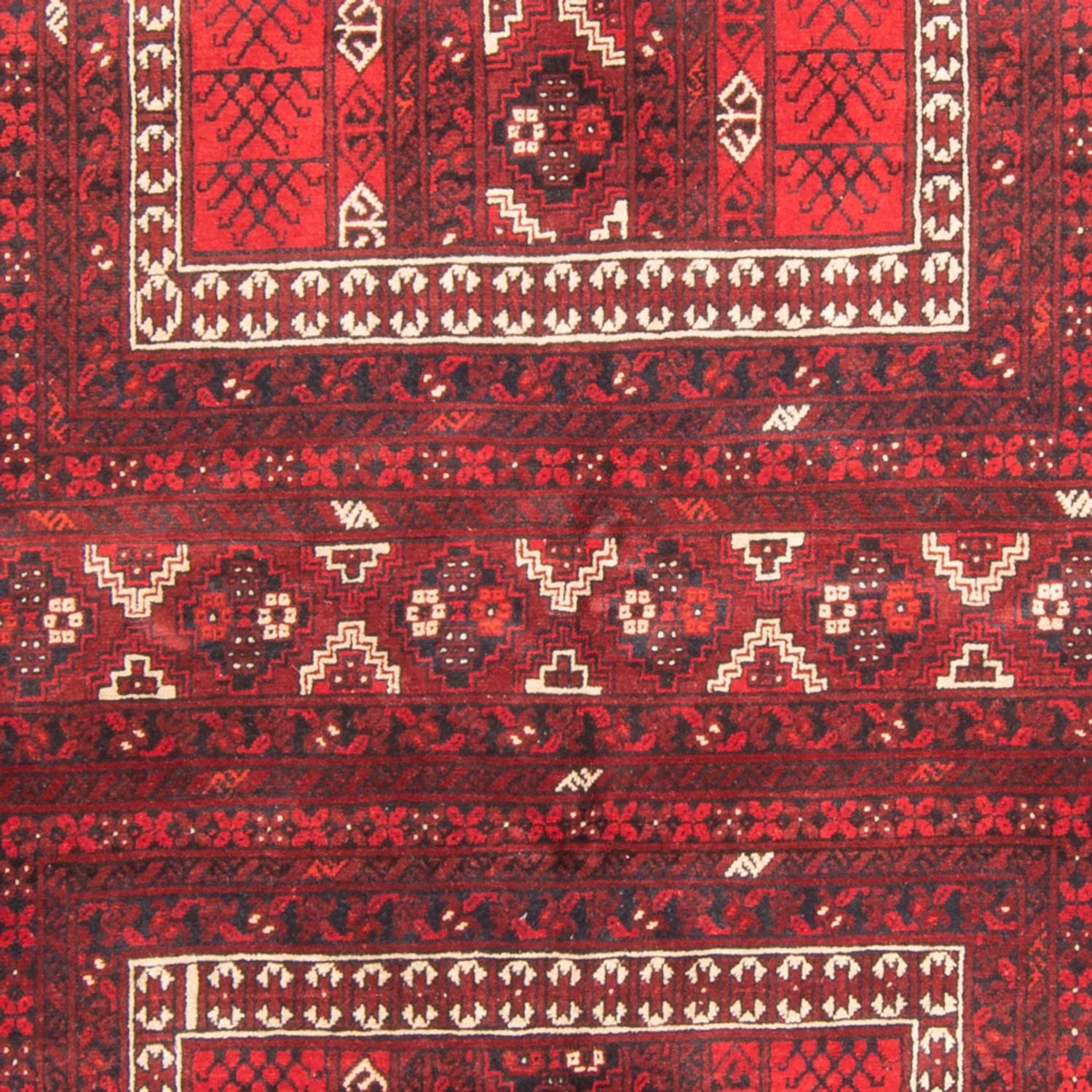 Turkaman Teppich - 236 x 162 cm - rot