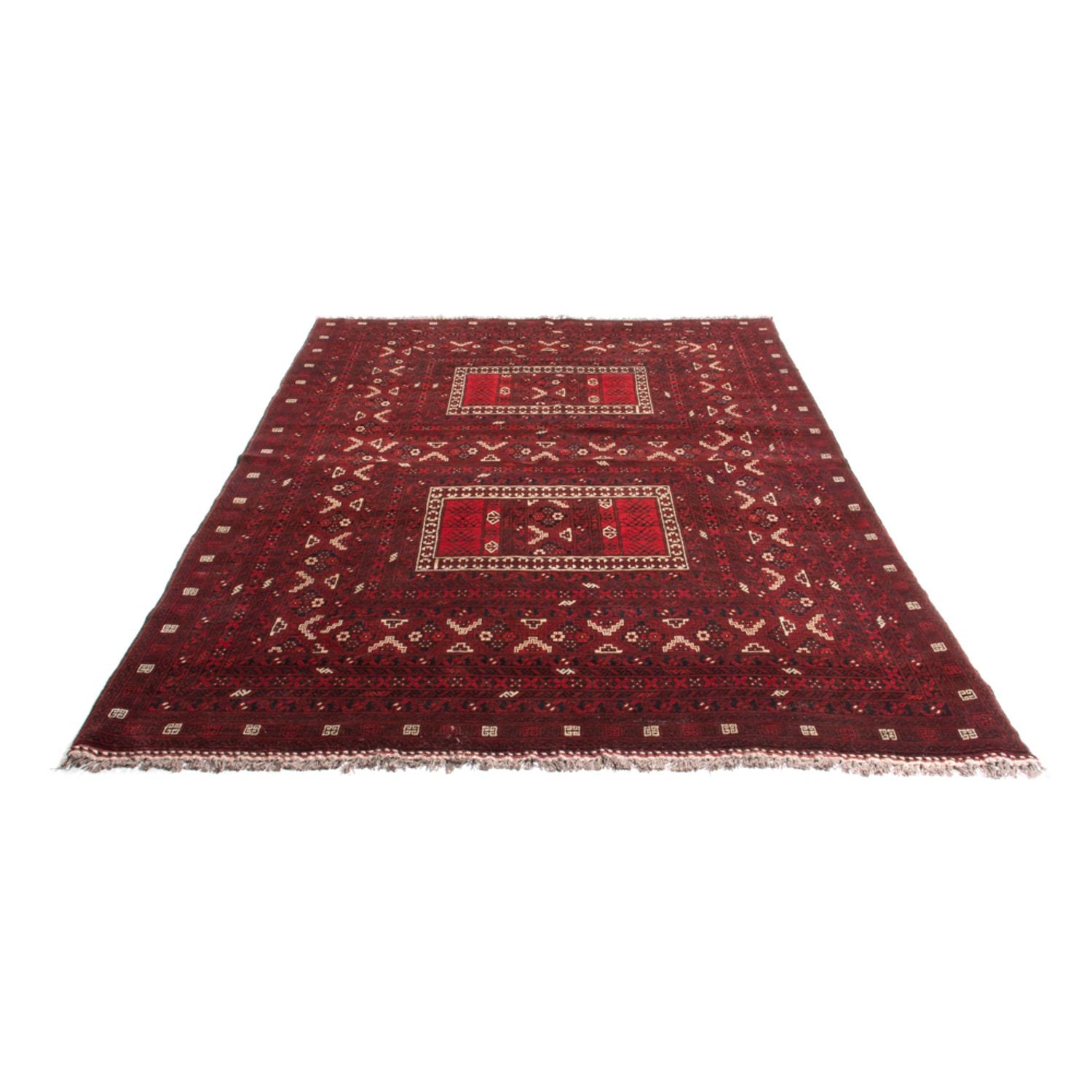 Turkaman Teppich - 236 x 162 cm - rot