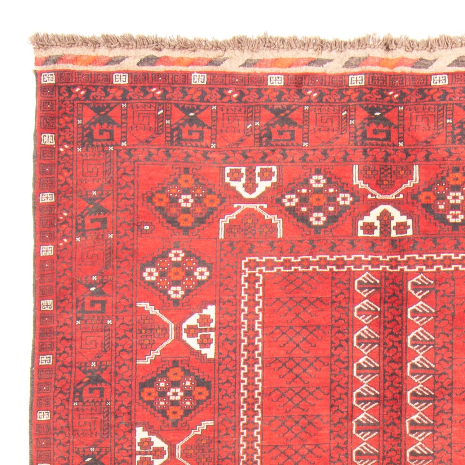 Turkaman Teppich - 237 x 158 cm - rot