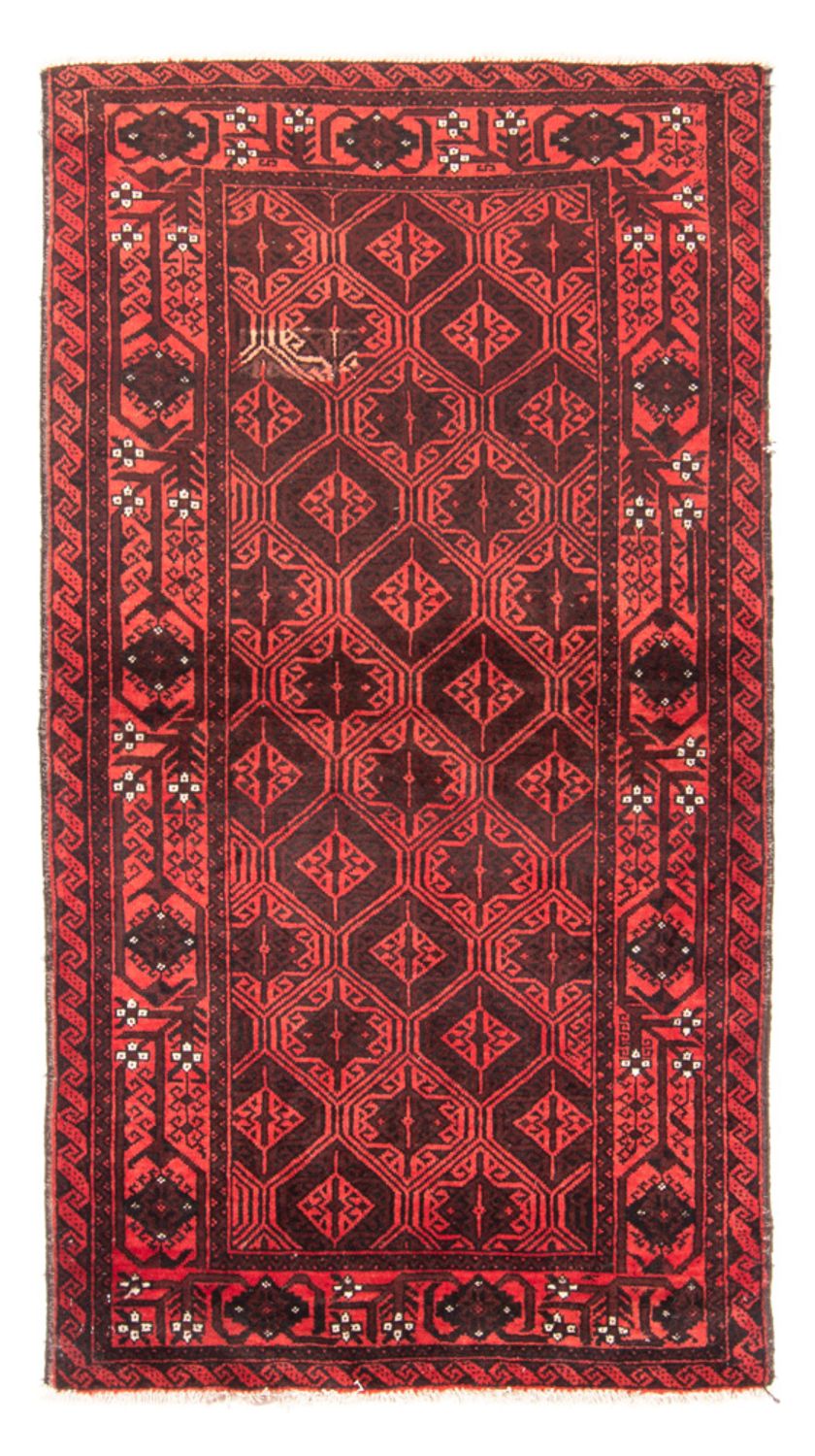 Läufer Belutsch - 196 x 102 cm - rot