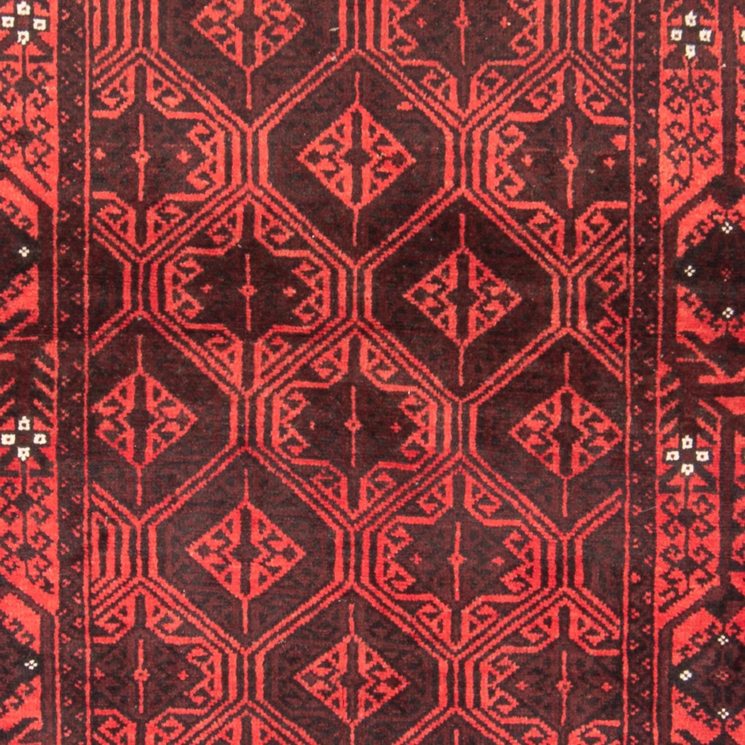 Läufer Belutsch - 196 x 102 cm - rot