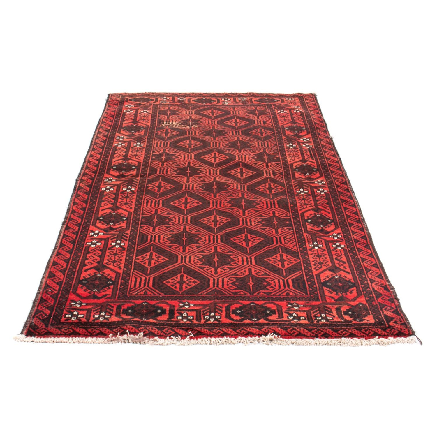 Läufer Belutsch - 196 x 102 cm - rot