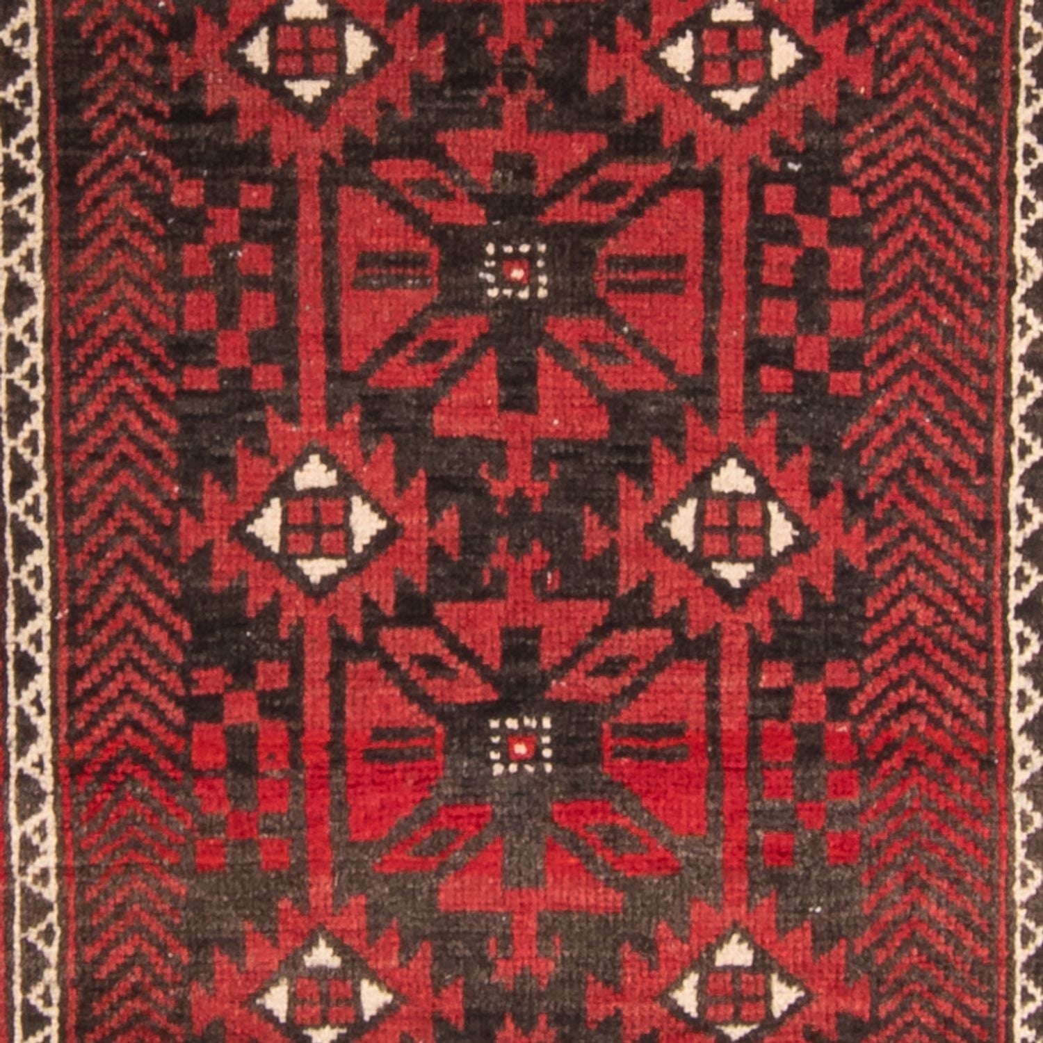 Läufer Belutsch - 210 x 110 cm - rot