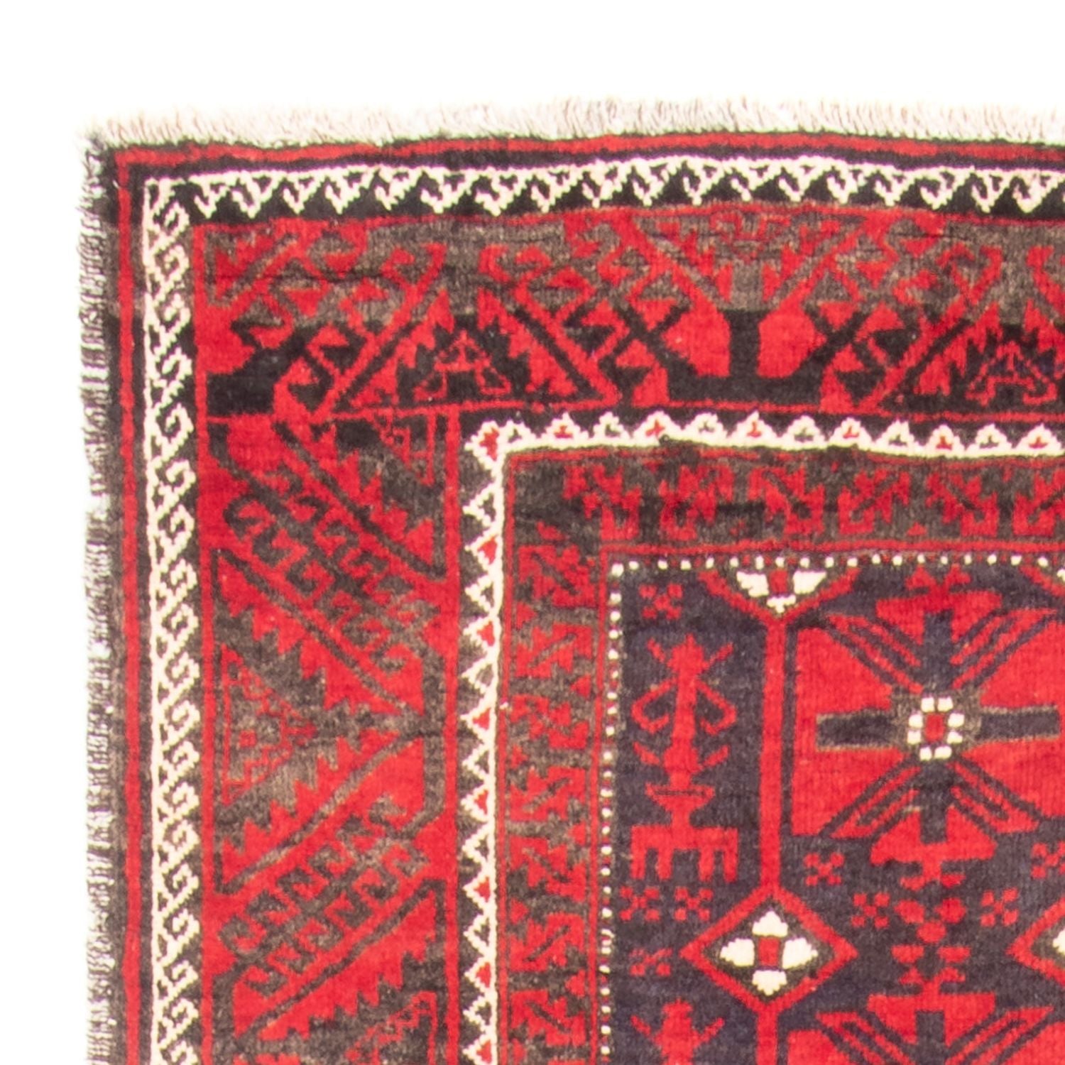Läufer Belutsch - 205 x 112 cm - rot