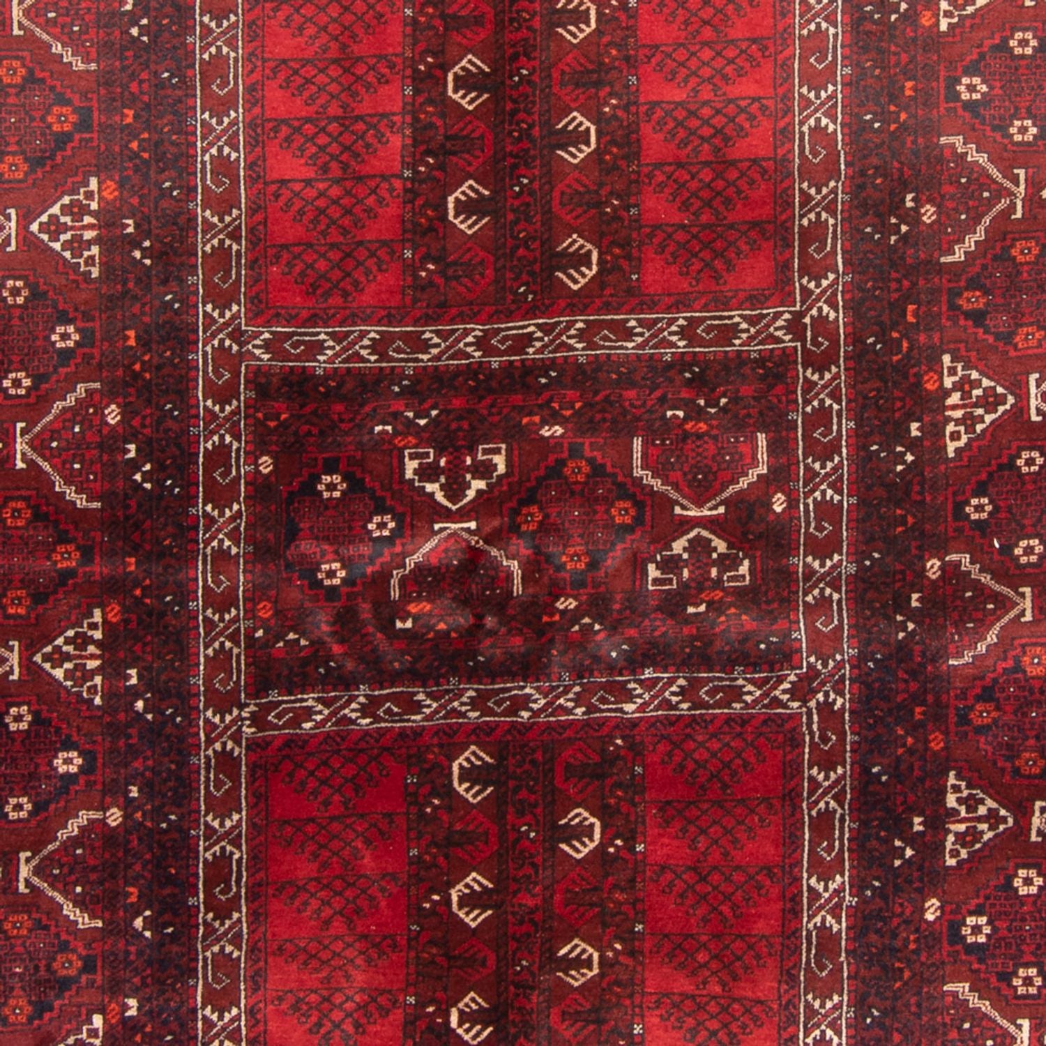 Turkaman Teppich - 237 x 158 cm - rot