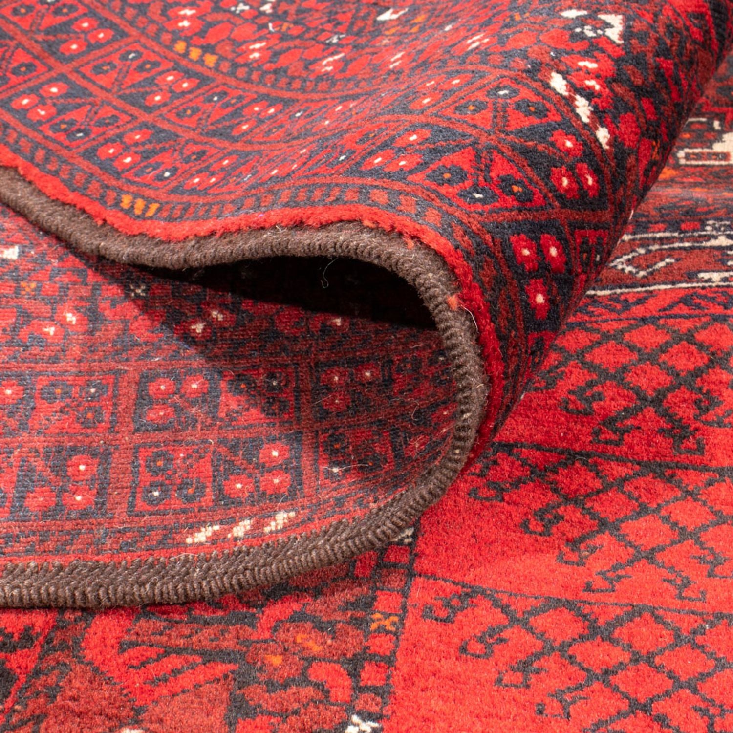Turkaman Teppich - 237 x 158 cm - rot