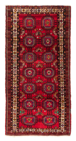 Läufer Belutsch - 260 x 120 cm - rot