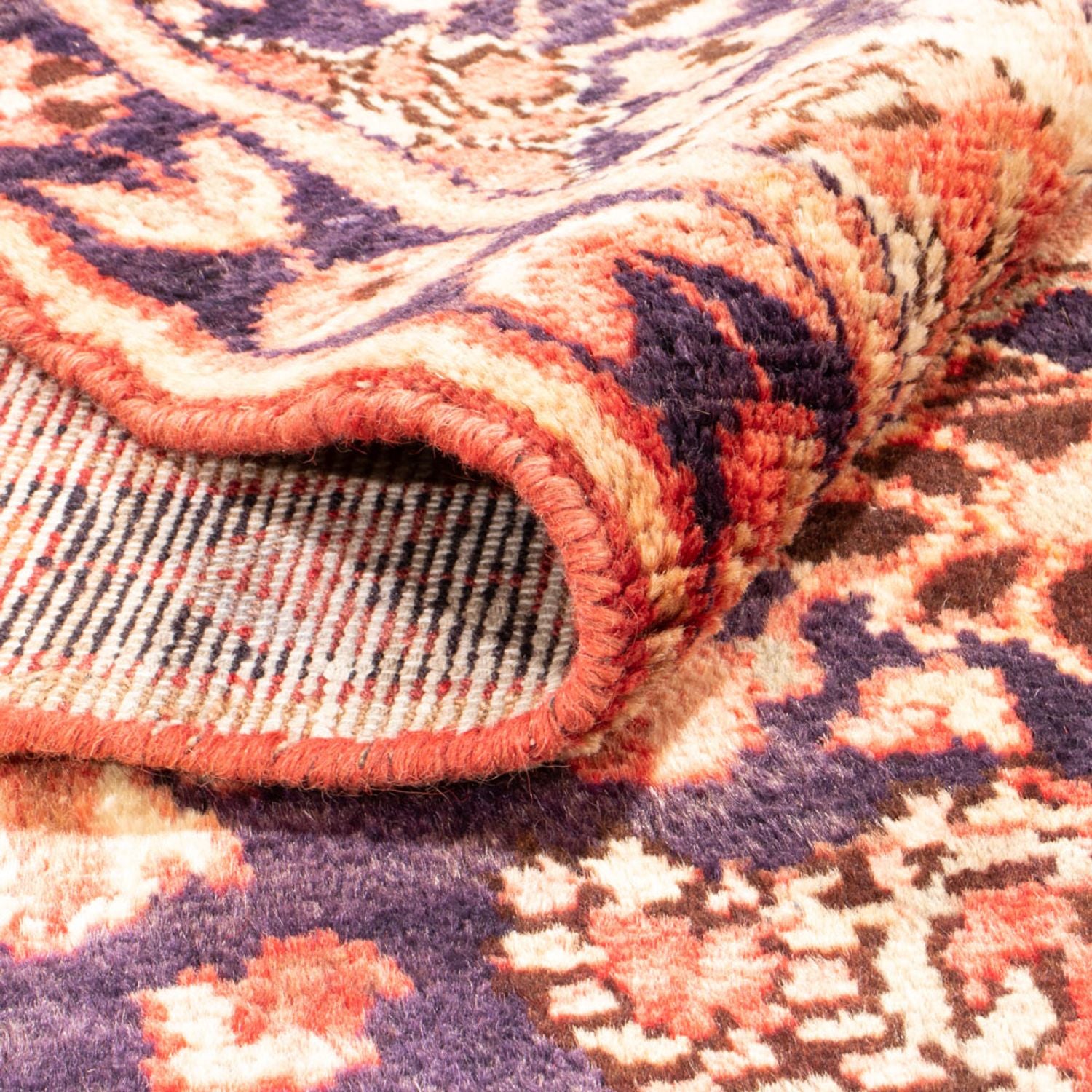 Perserteppich - Nomadic - 208 x 137 cm - dunkelblau