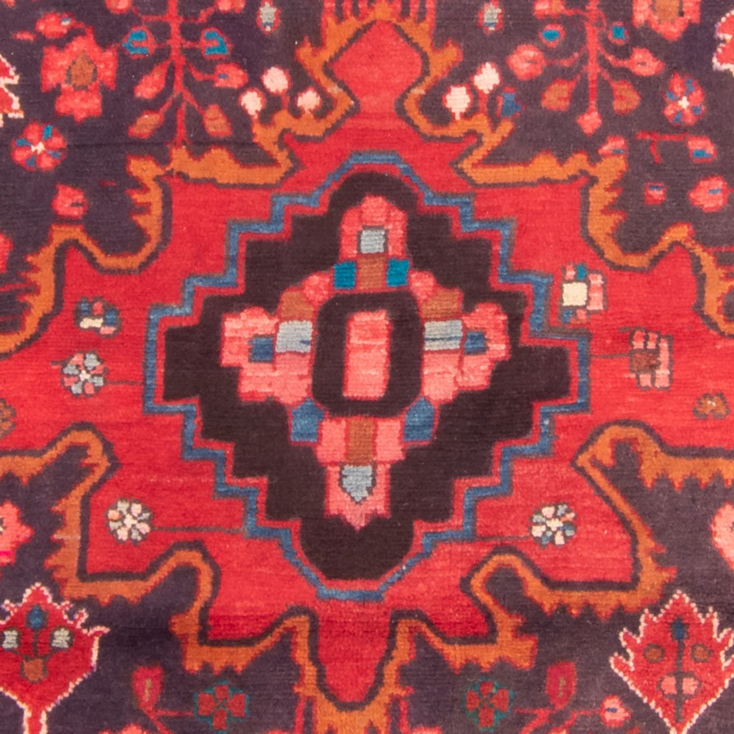 Perserteppich - Nomadic - 196 x 134 cm - dunkelblau