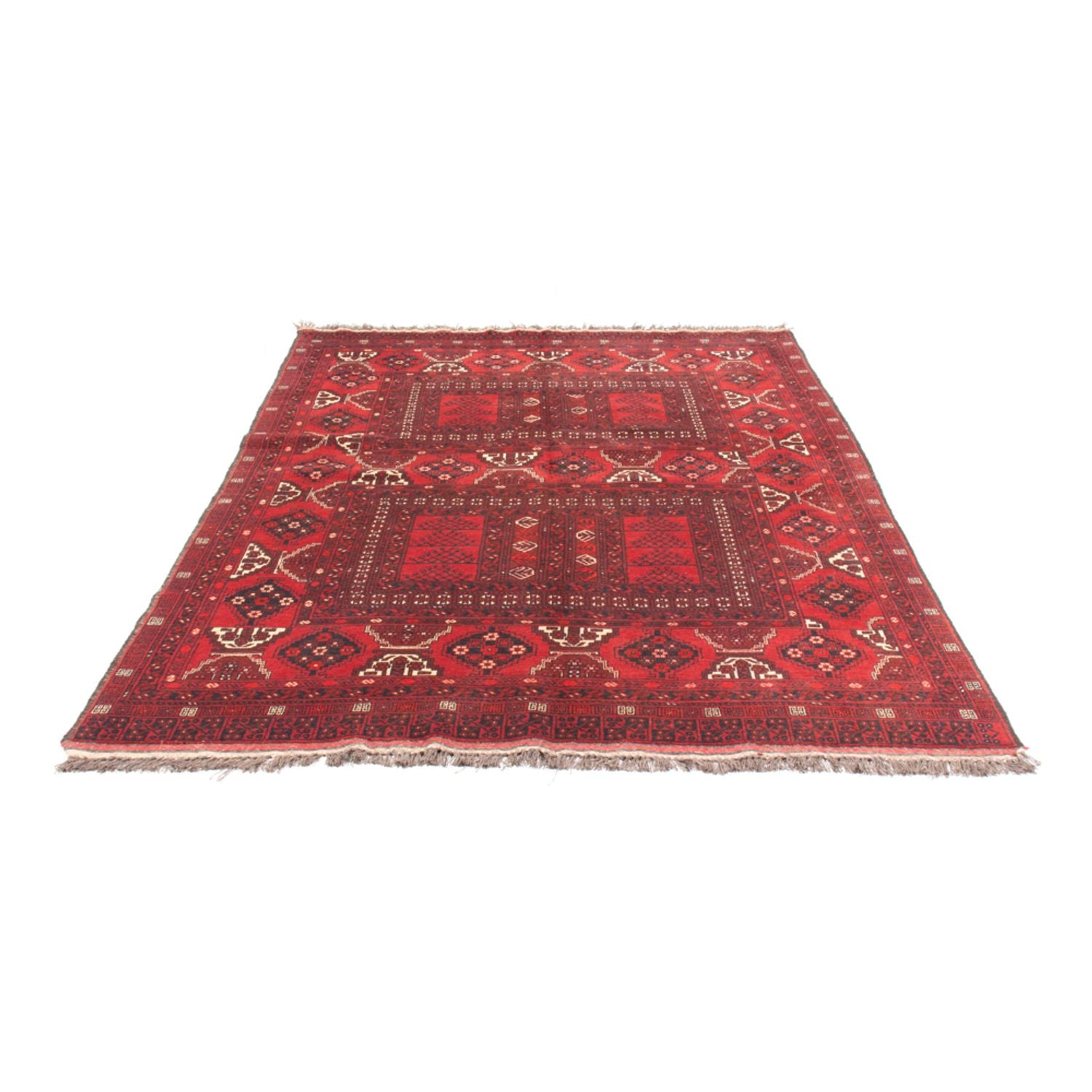 Turkaman Teppich - 228 x 158 cm - rot