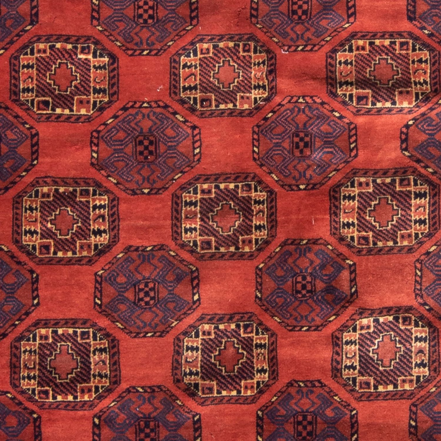 Turkaman Teppich - 200 x 148 cm - rot