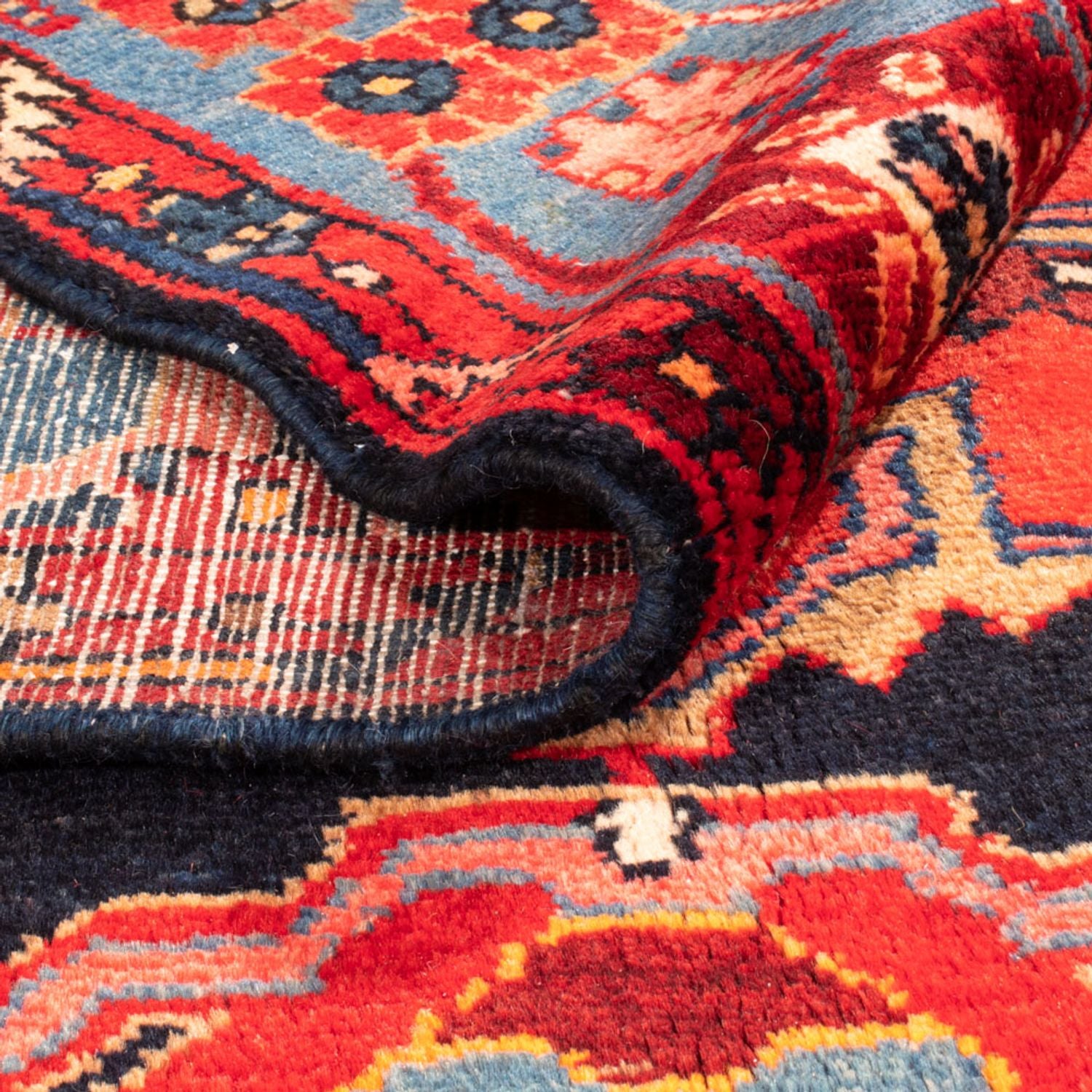 Perserteppich - Nomadic - 274 x 168 cm - dunkelblau