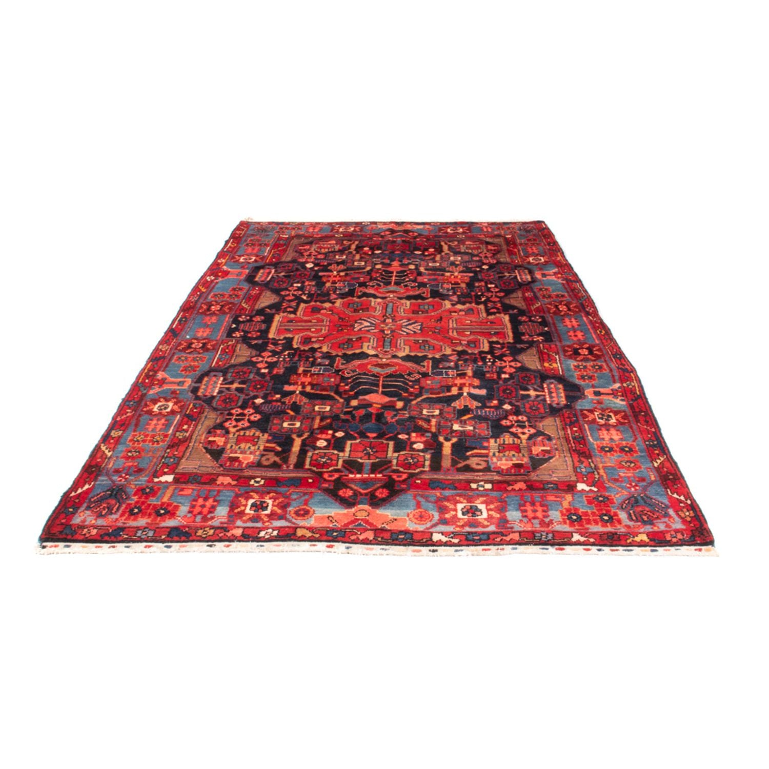 Perserteppich - Nomadic - 274 x 168 cm - dunkelblau