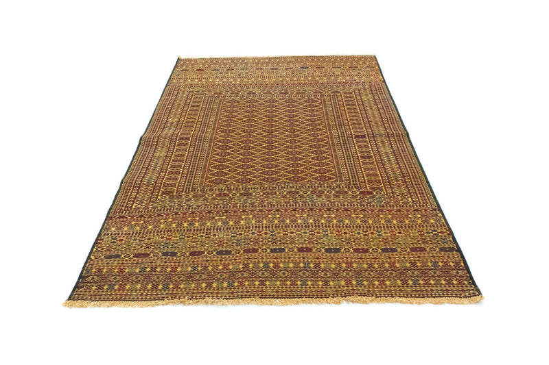 Kelim Teppich - Oriental 208 x 133 cm - braun