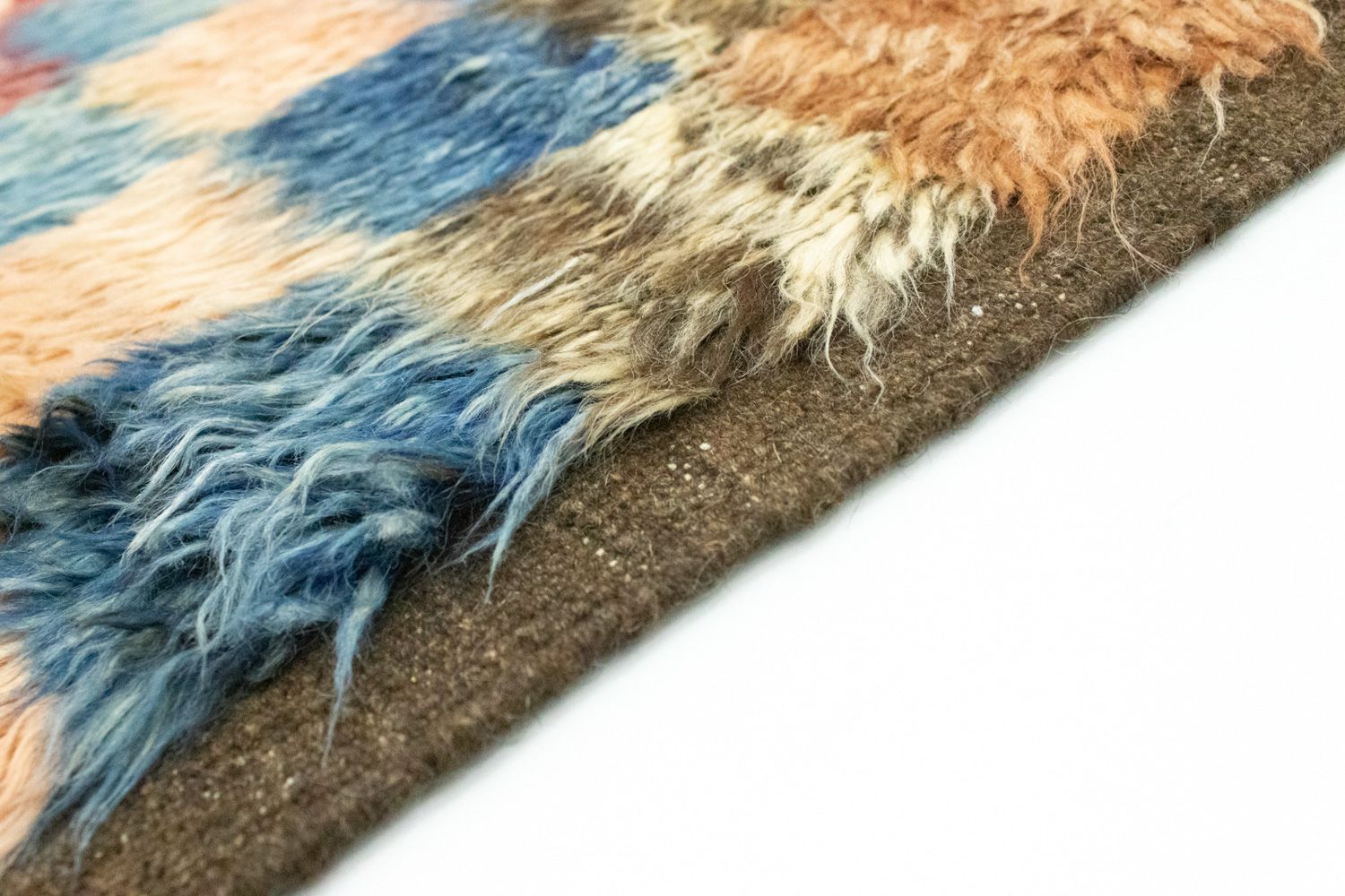 Berber Teppich 206 x 143 cm - bunt