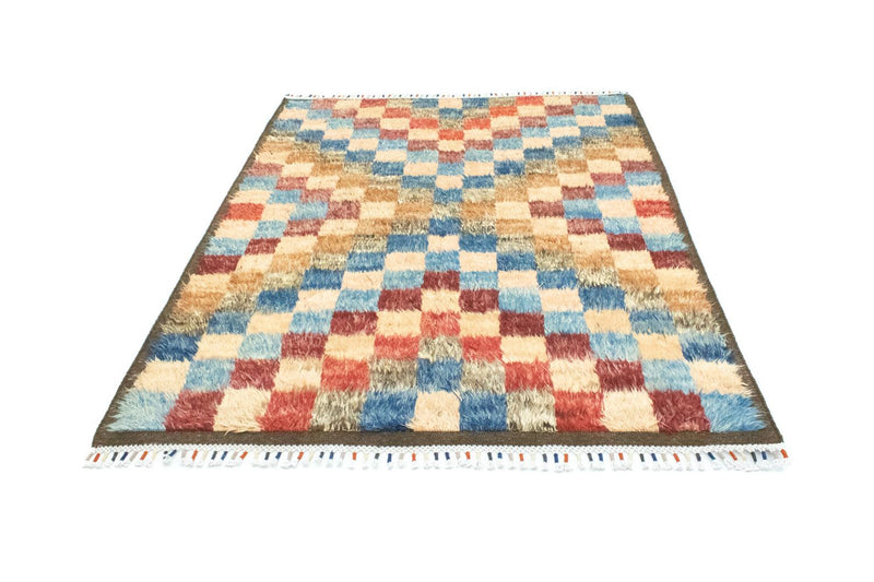 Berber Teppich 206 x 143 cm - bunt