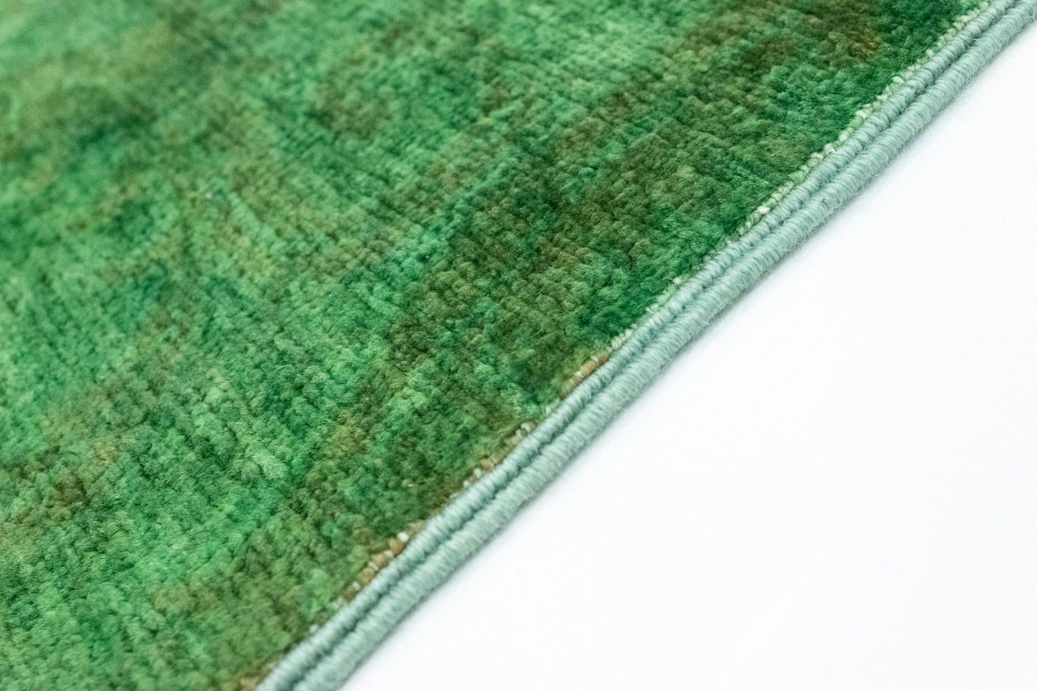 Ziegler Teppich - Modern 123 x 75 cm - grün