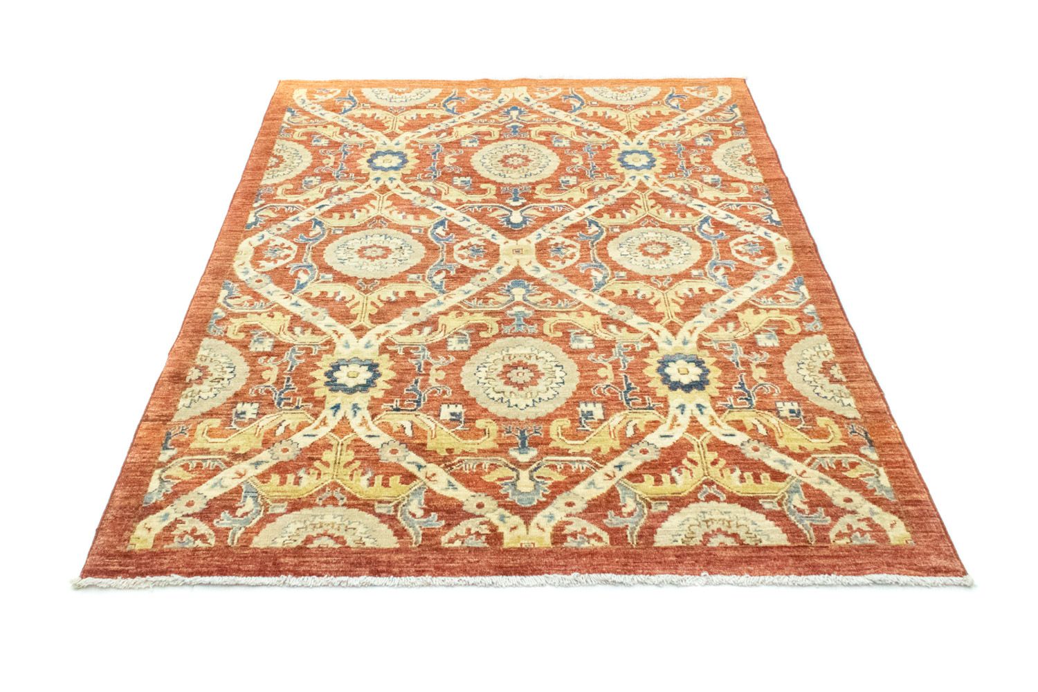 Ziegler Teppich - Modern 175 x 125 cm - orange