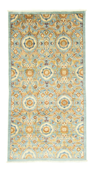 Ziegler Teppich - Modern 194 x 100 cm - grün