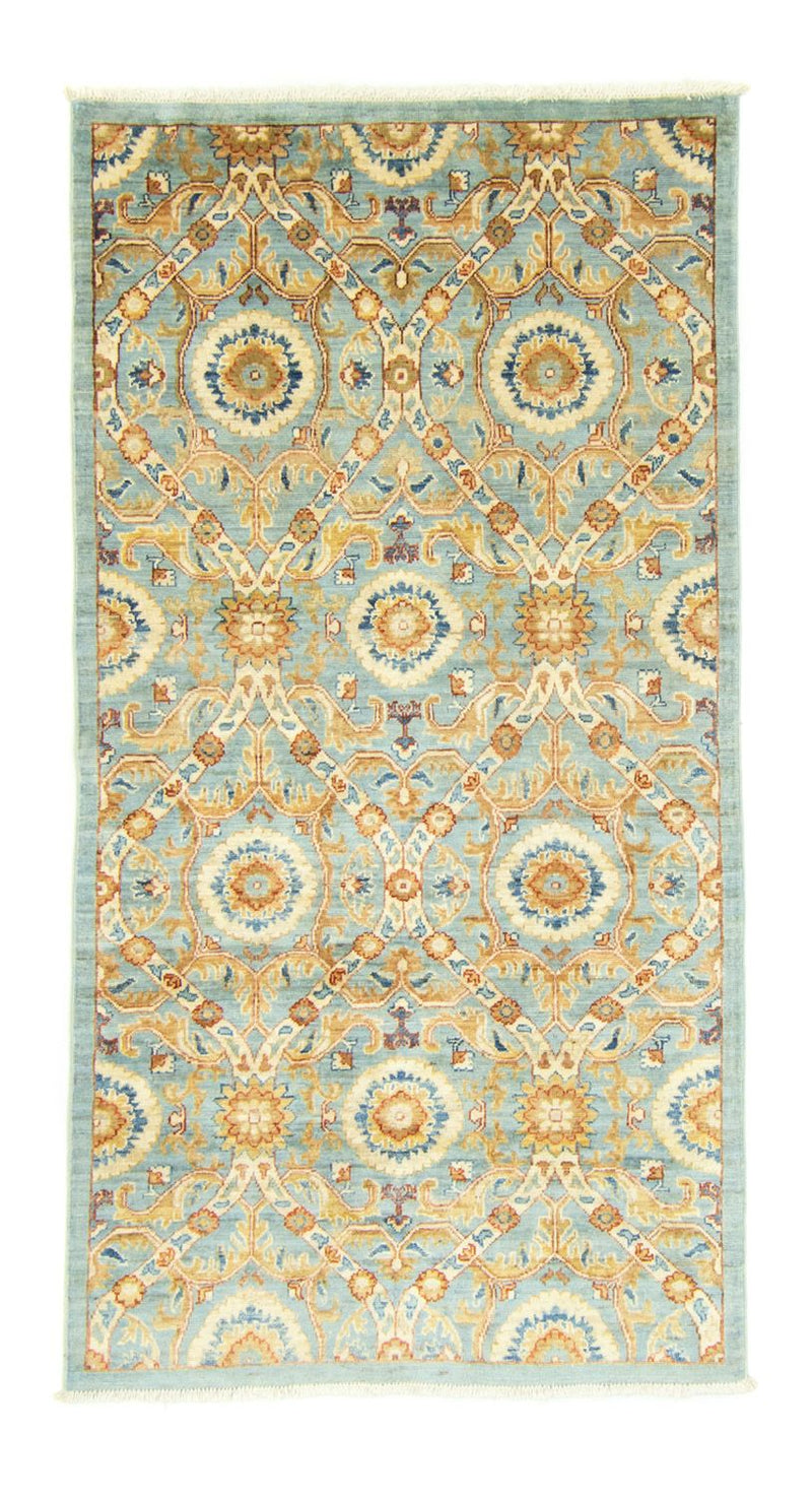Ziegler Teppich - Modern 194 x 100 cm - grün