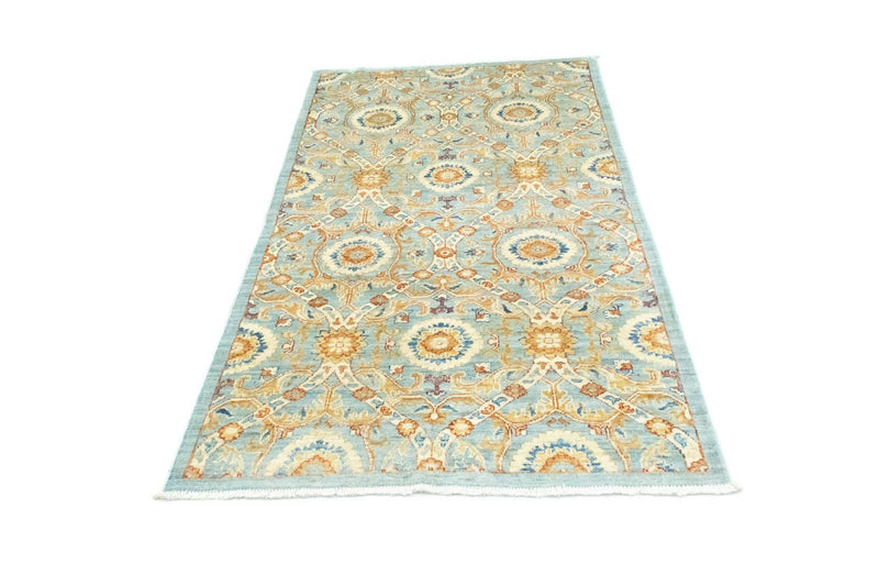 Ziegler Teppich - Modern 194 x 100 cm - grün