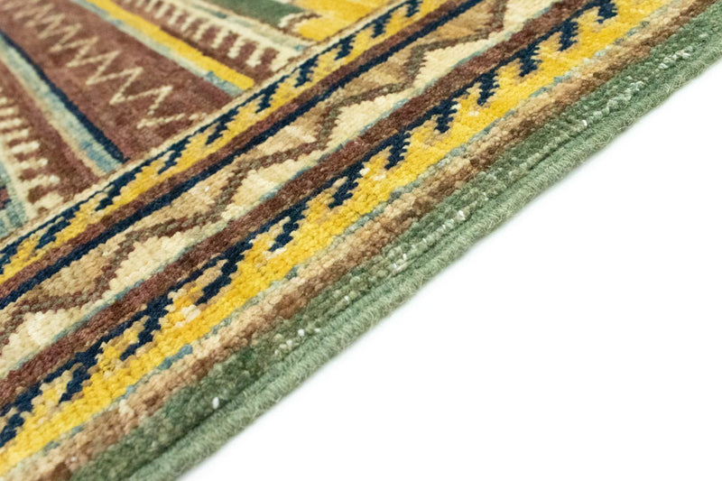 Ziegler Teppich - Modern 203 x 145 cm - grün