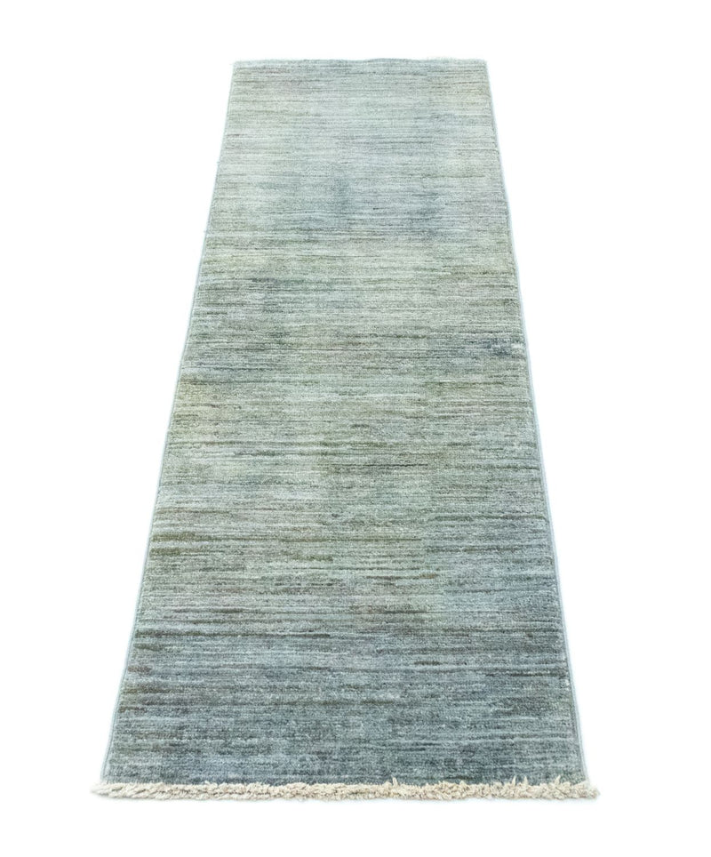 Ziegler Teppich - Modern 165 x 51 cm - blau