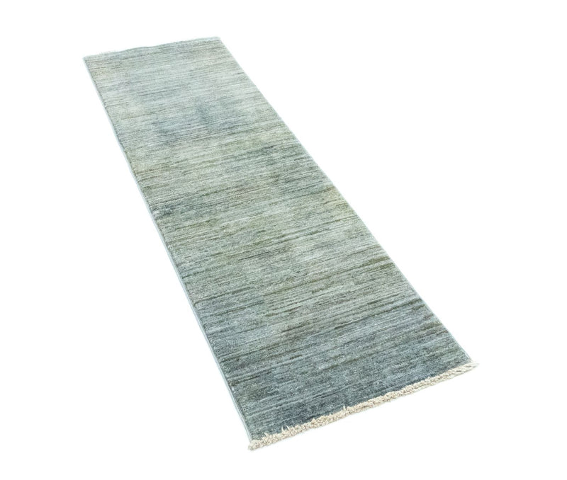 Ziegler Teppich - Modern 165 x 51 cm - blau