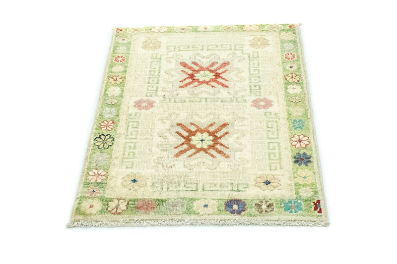 Ziegler Teppich - Modern 85 x 61 cm - hellgrün