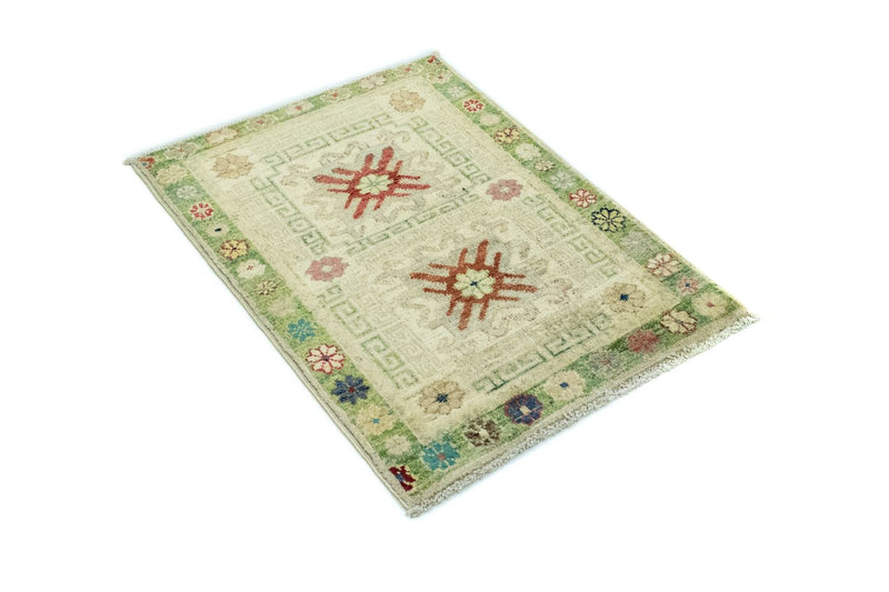 Ziegler Teppich - Modern 85 x 61 cm - hellgrün