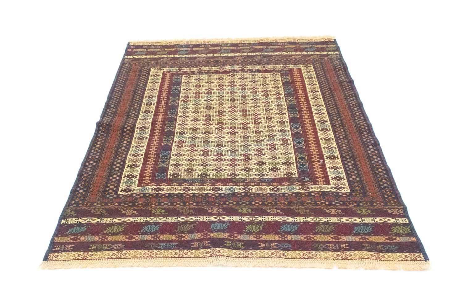 Kelim Teppich - Oriental 186 x 126 cm - beige