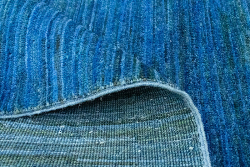 Ziegler Teppich - Modern 125 x 85 cm - blau