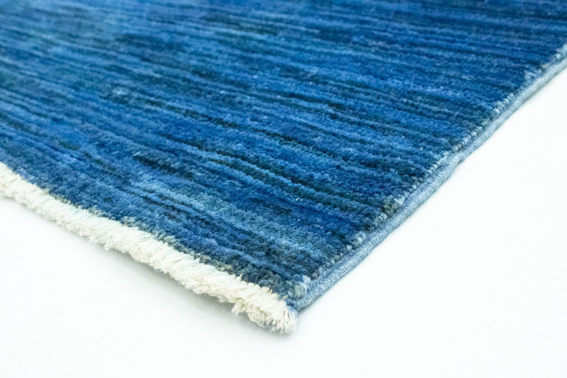 Ziegler Teppich - Modern 125 x 85 cm - blau