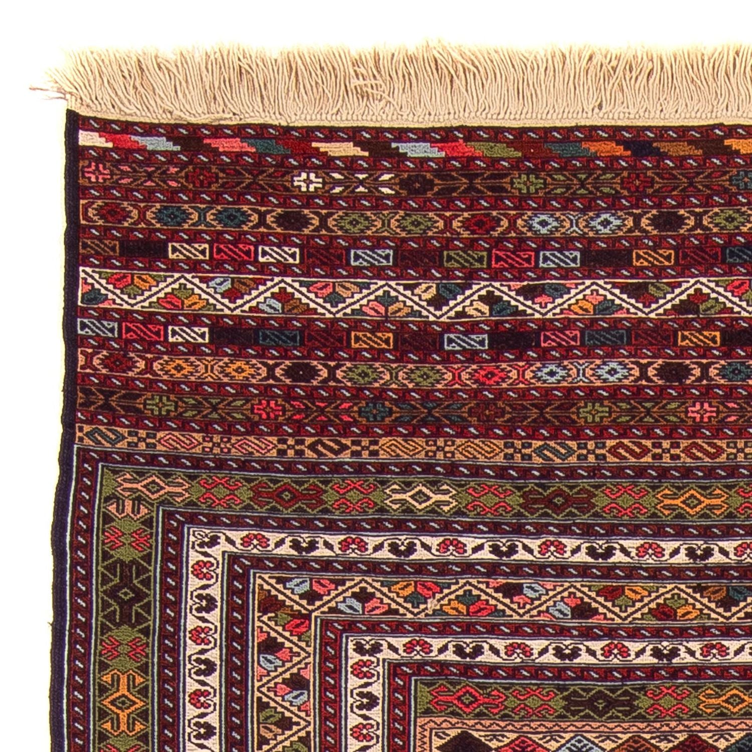 Kelim Teppich - Oriental 185 x 120 cm - mehrfarbig