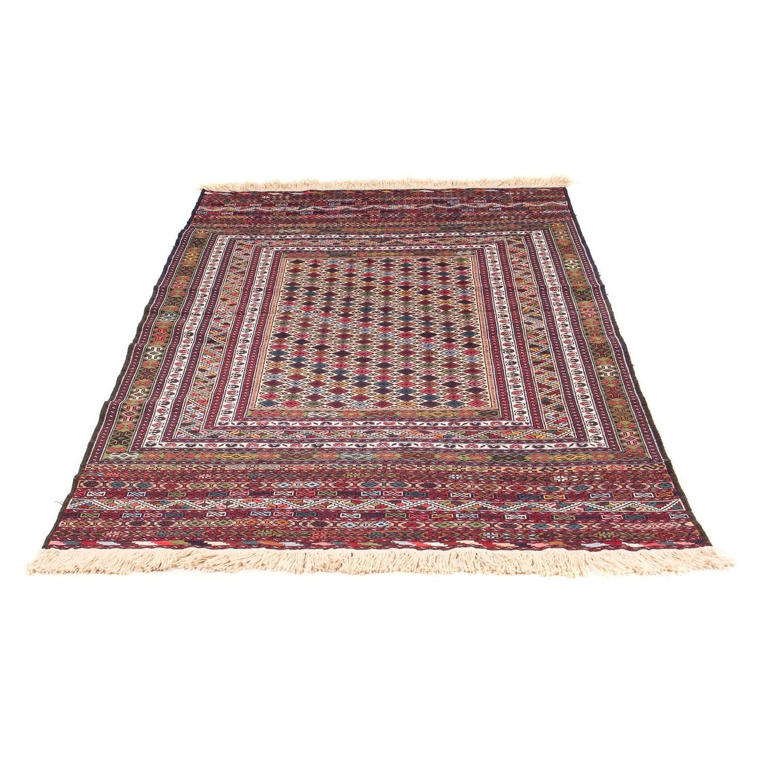 Kelim Teppich - Oriental 185 x 120 cm - mehrfarbig