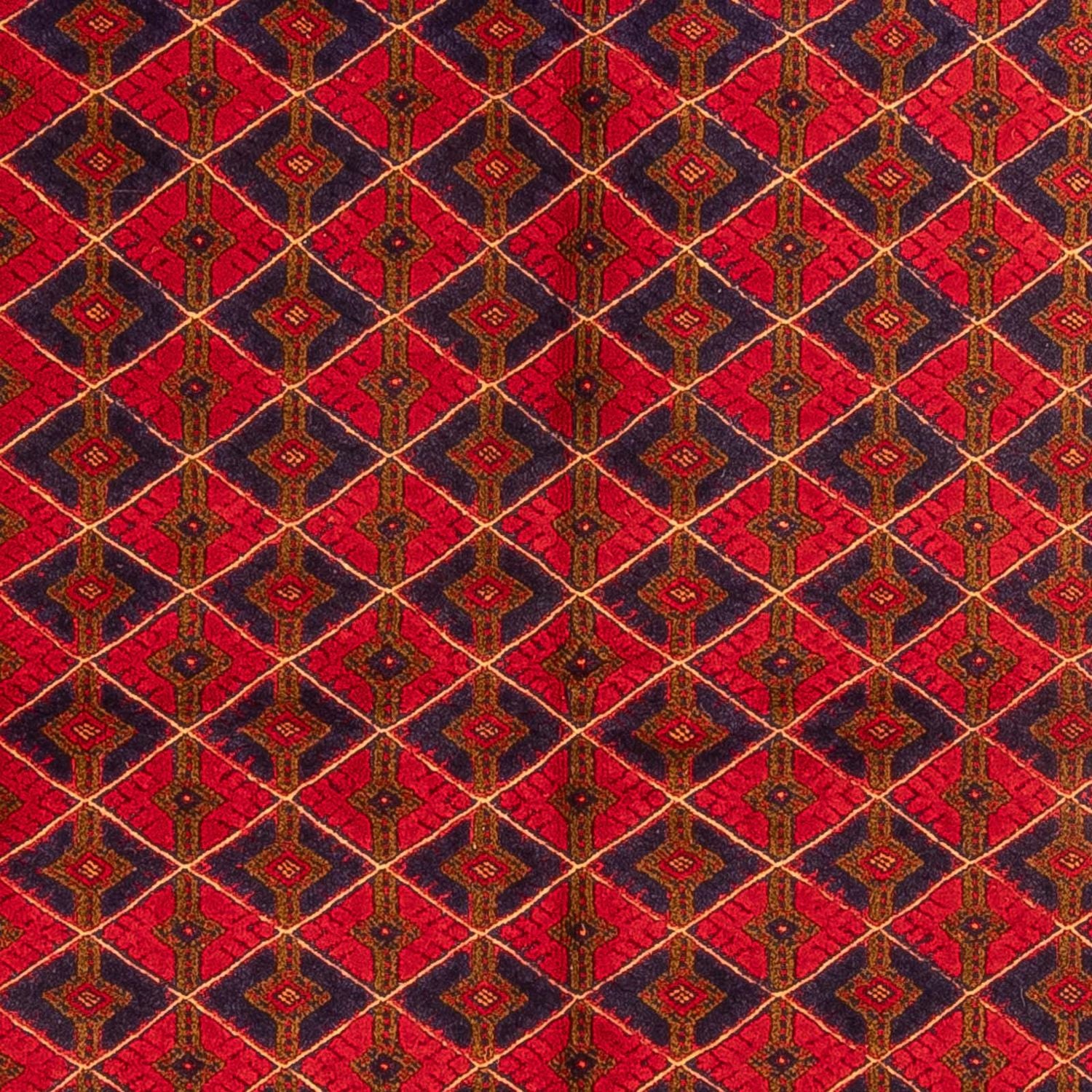 Kelim Teppich - Oriental 202 x 153 cm - dunkelrot