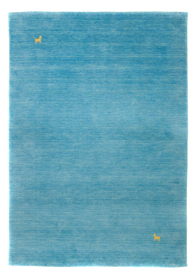 Gabbeh Teppich - Indus 250 x 200 cm - hellblau