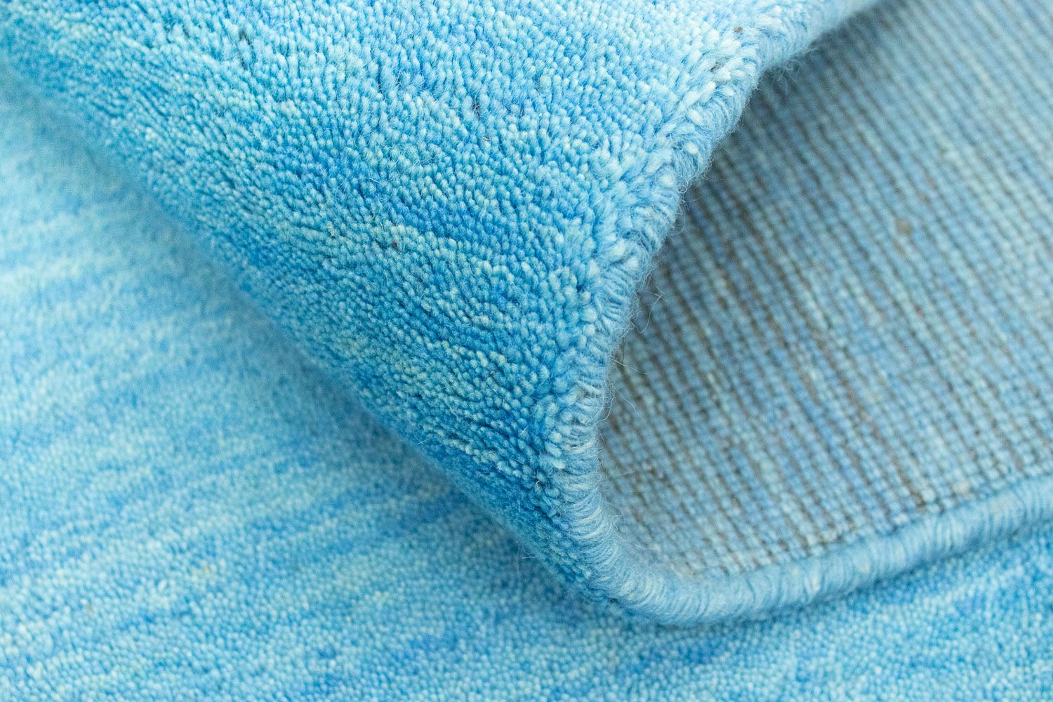 Gabbeh Teppich - Indus 250 x 200 cm - hellblau