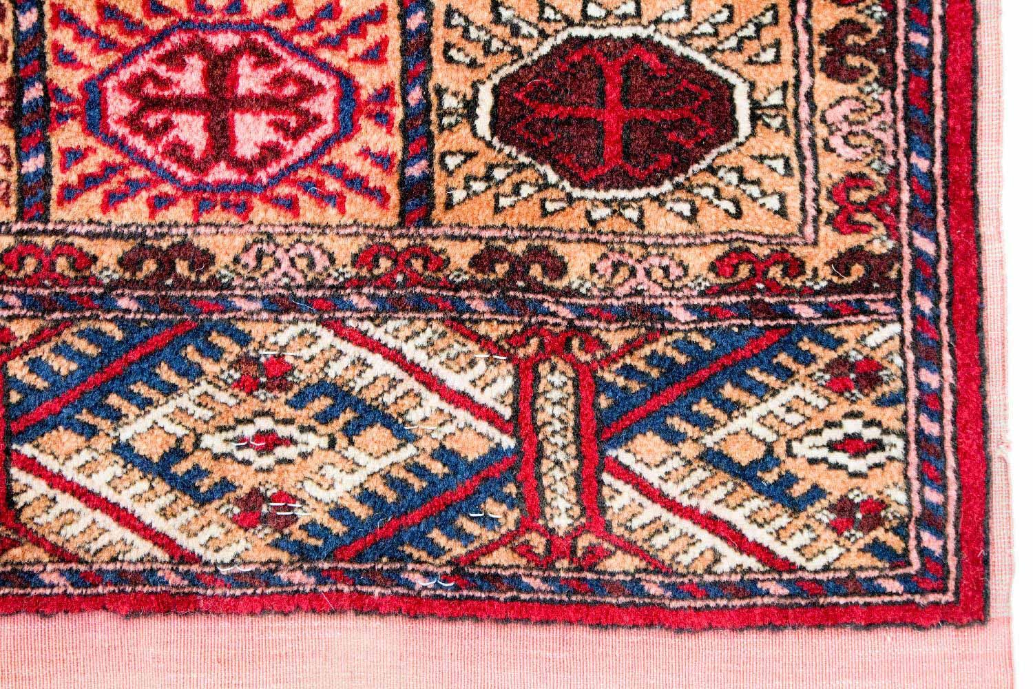 Afghan Teppich - Buchara 170 x 120 cm - lachs