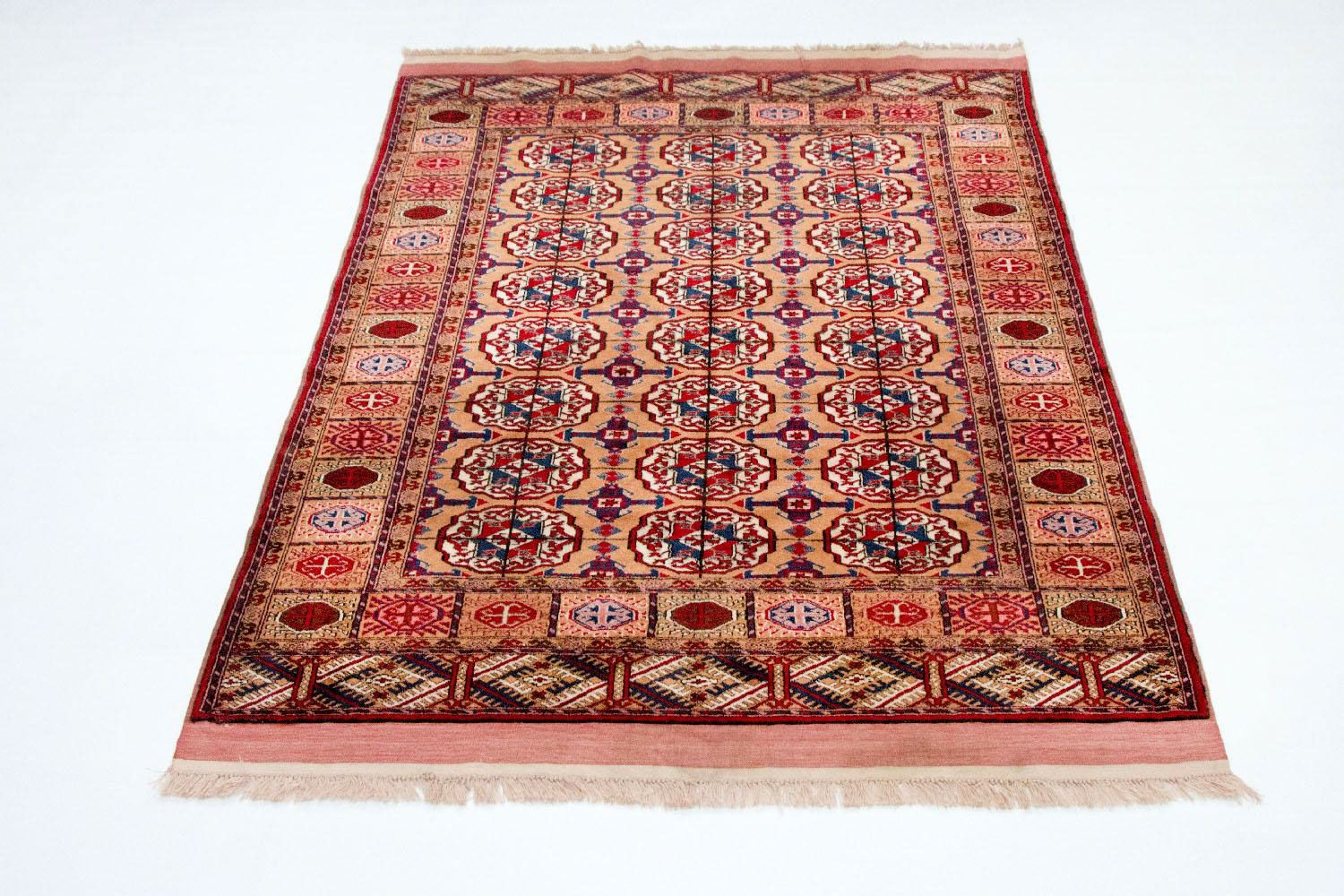 Afghan Teppich - Buchara 170 x 120 cm - lachs