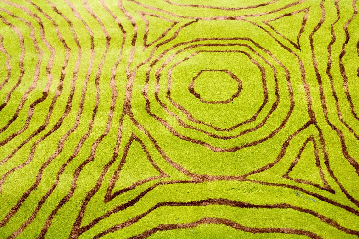 Designer Teppich 241 x 152 cm Teppich Wohnzimmer