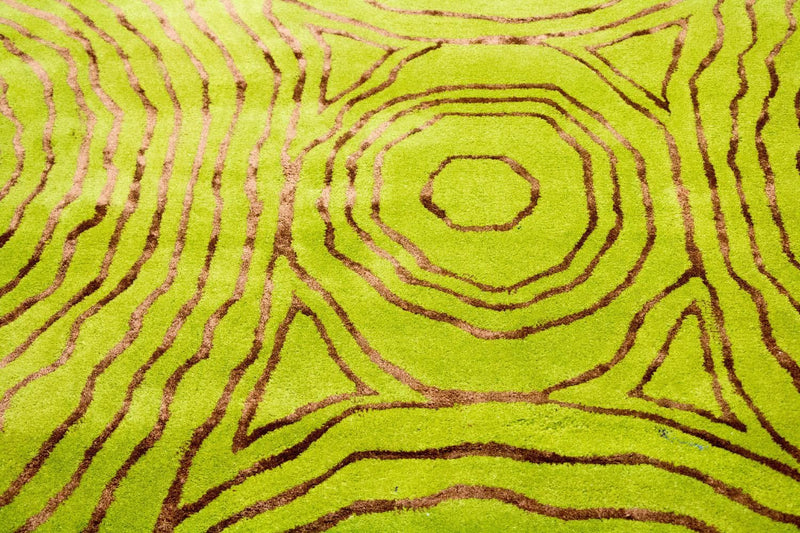 Designer Teppich 241 x 152 cm Teppich Wohnzimmer