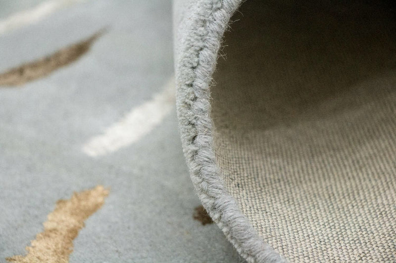 Designer Teppich 242 x 153 cm Wohnzimmer Teppich